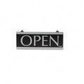 Us Stamp & Sign US Stamp 4246 Reversible Business   Open/Closed   Sign  with Suction Mount  13 x 5 4246